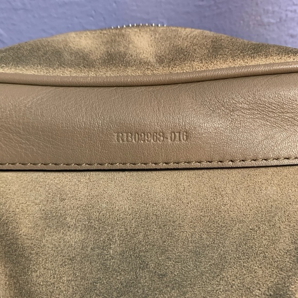 Rag & Bone Leather-paneled Suede Shoulder Bag - Picture 6 of 7